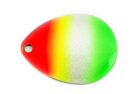 COLORADO blades # 3 BAITFISH PRISM RAINBOW Color 621