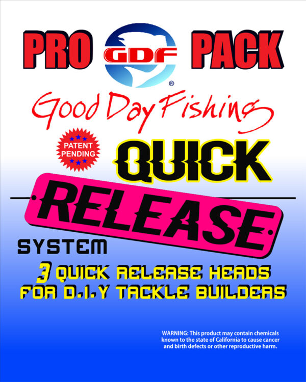 Quick Release System Pro Pack - Quick Release Heads for DIY Tackle Builders