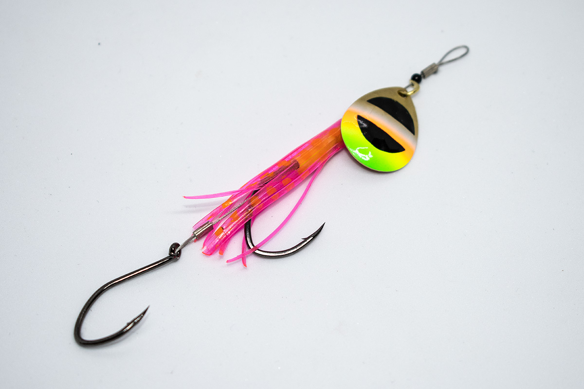 3.5 Mexican Hat Cable Hoochie Spinner