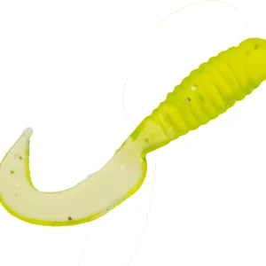 Pucci Grub 1 1/2" (10ct.) - Chartreuse Sparkle