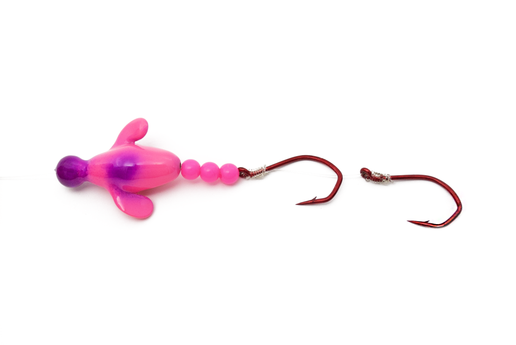 Pink Bee Rigs Twirlee Gig Rig - Pink - Good Day Fishing