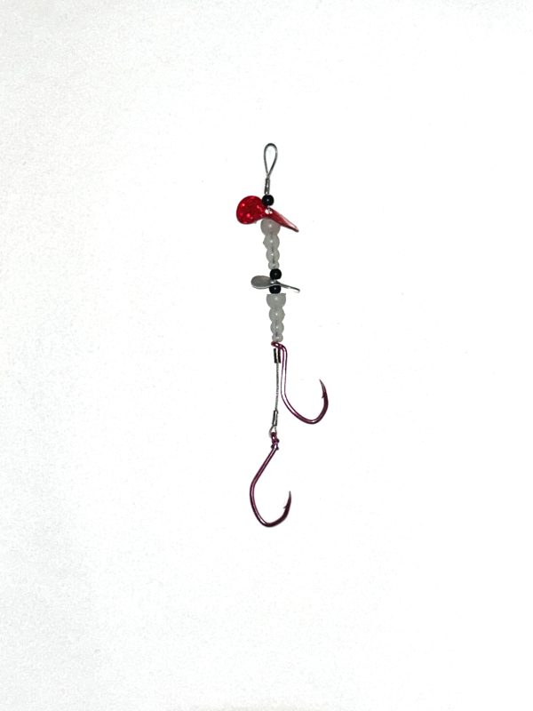 NEW!! Kokanee Lure - Glow in the Dark Red Blade