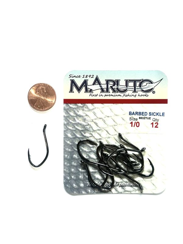 Maruto Hooks - 1/0 (12 ct)