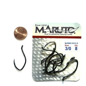 Maruto Hooks - 3/0 (8 ct)