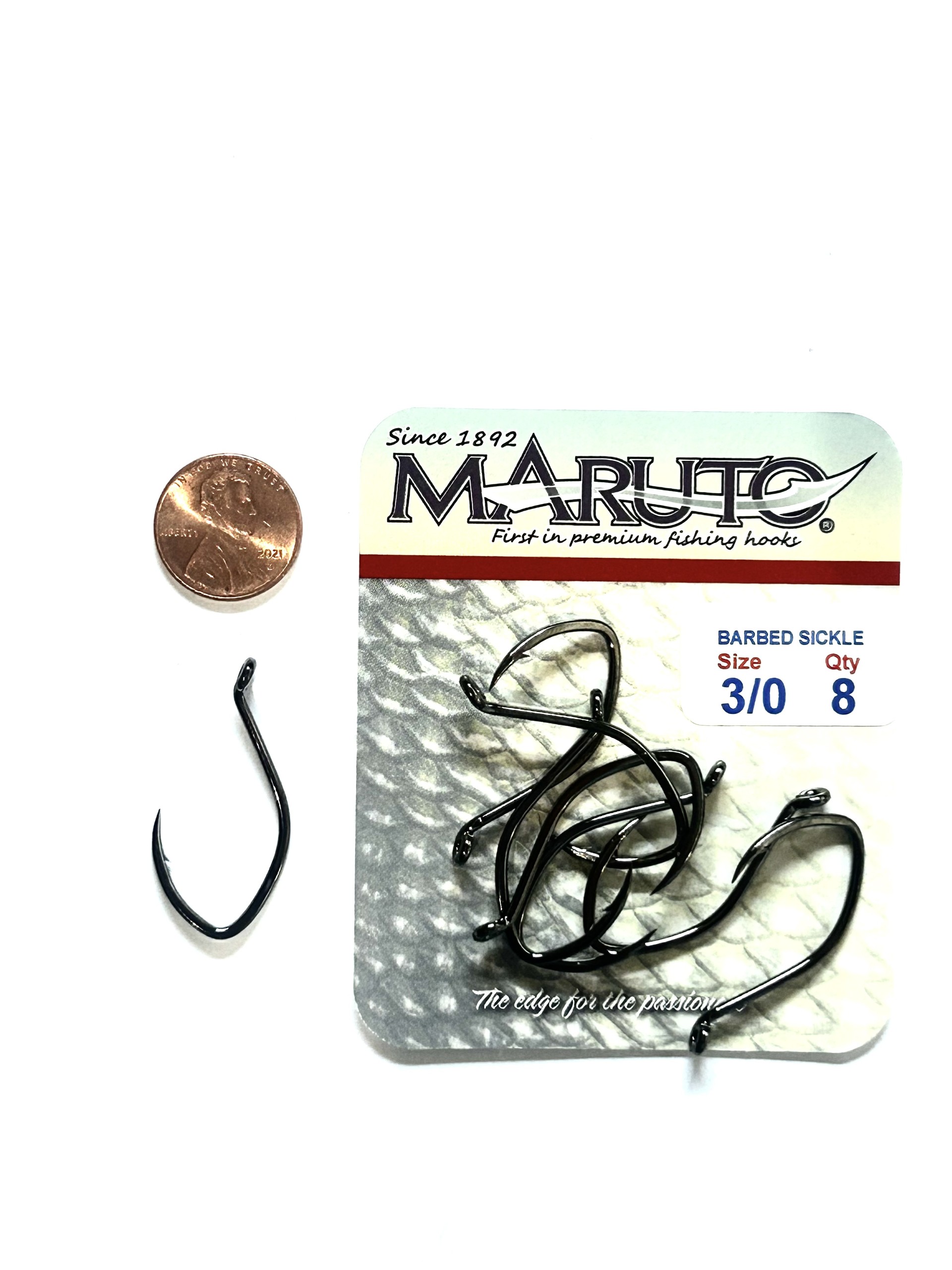 Maruto Hooks - 3/0 (8 ct)