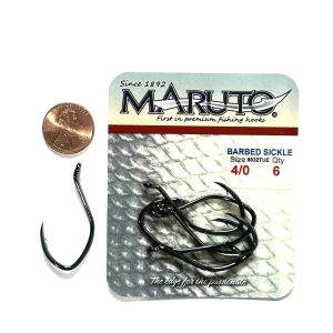 Maruto Hooks - 4/0 (6 ct)