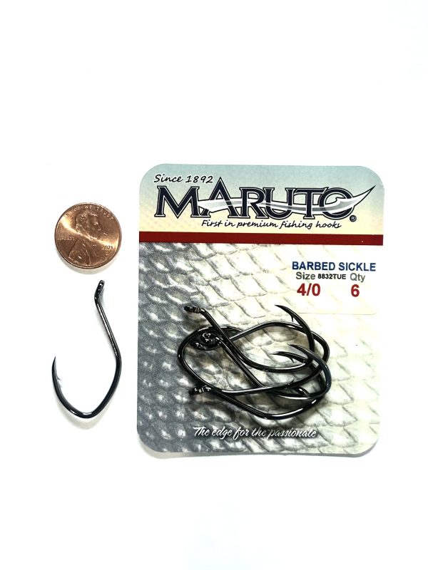 Maruto Hooks - 4/0 (6 ct)