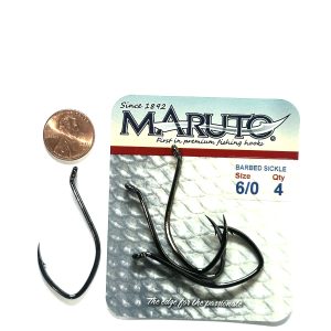 Maruto Hooks - 6/0 (4 ct)