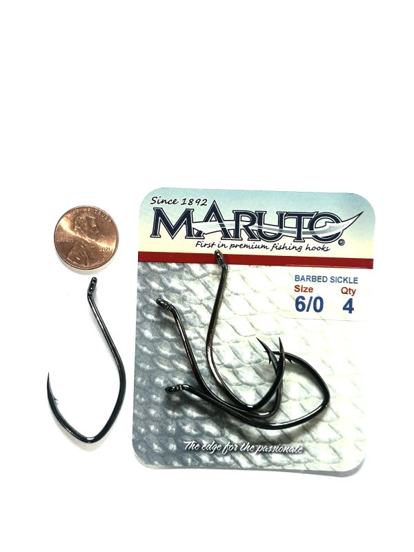 Maruto Hooks - 6/0 (4 ct)