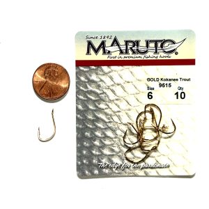Maruto Hooks - Gold Size 6 (10ct)