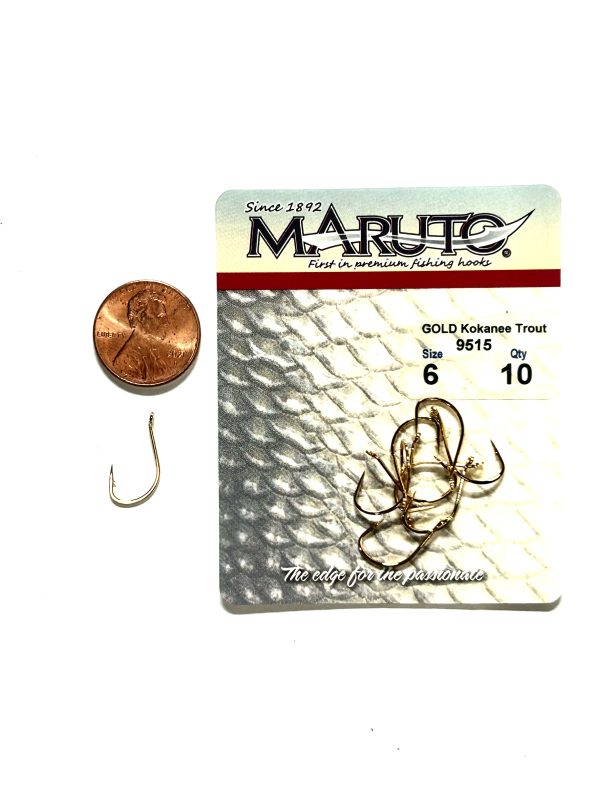 Maruto Hooks - Gold Size 6 (10ct)