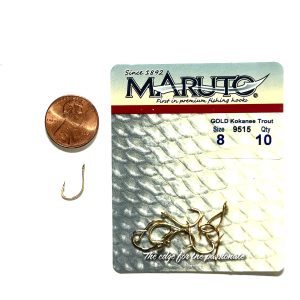 Maruto Hooks - Gold Size 8 (10ct)