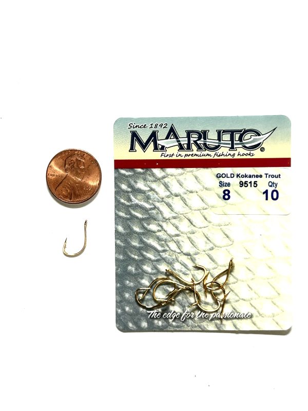 Maruto Hooks - Gold Size 8 (10ct)